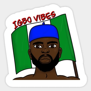 Igbo Vibes Sticker